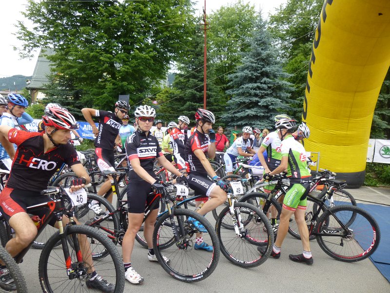 AUTHOR ŠKODA bikemaratónu Súľovské skaly 2014