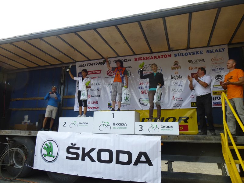 AUTHOR ŠKODA bikemaratónu Súľovské skaly 2014