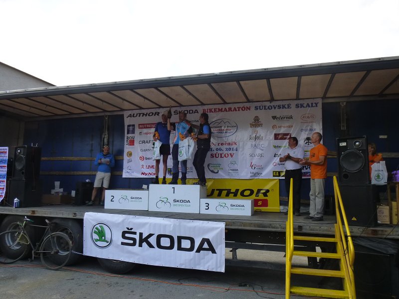 AUTHOR ŠKODA bikemaratónu Súľovské skaly 2014