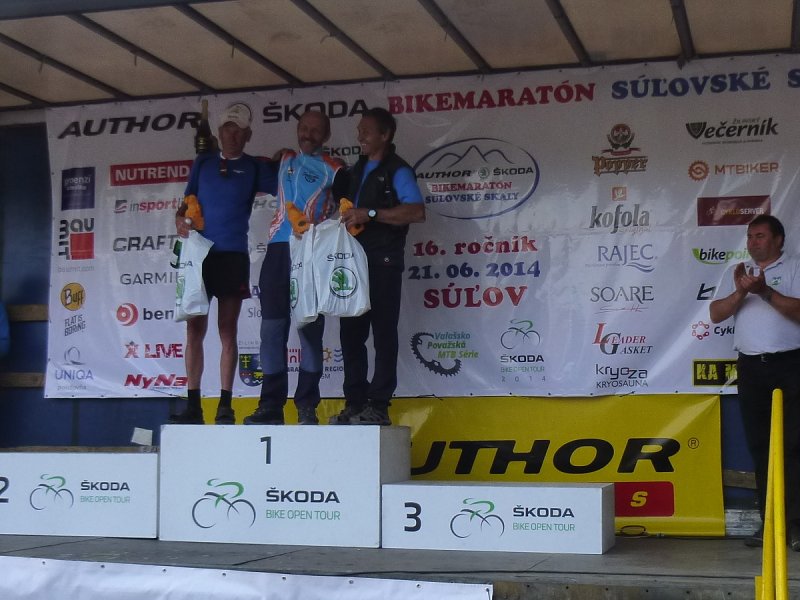 AUTHOR ŠKODA bikemaratónu Súľovské skaly 2014