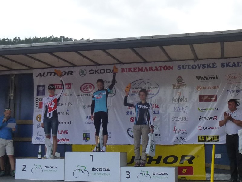 AUTHOR ŠKODA bikemaratónu Súľovské skaly 2014