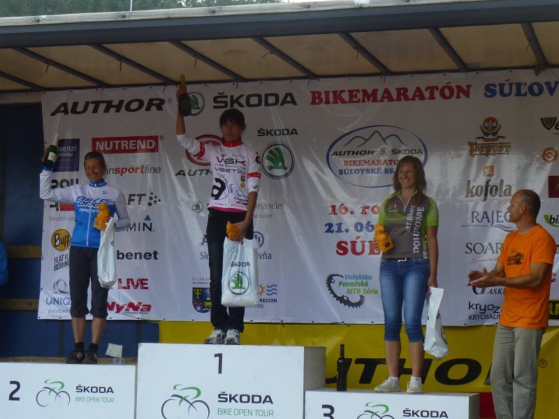 AUTHOR ŠKODA bikemaratónu Súľovské skaly 2014